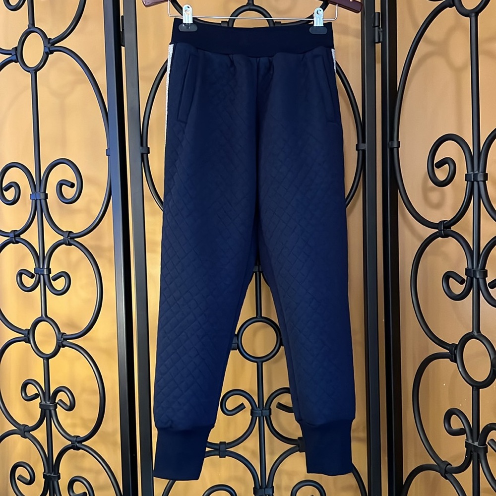 WHY DRESS Rhinestone Trim Lounge Sweatpants - Picture 5 of 15